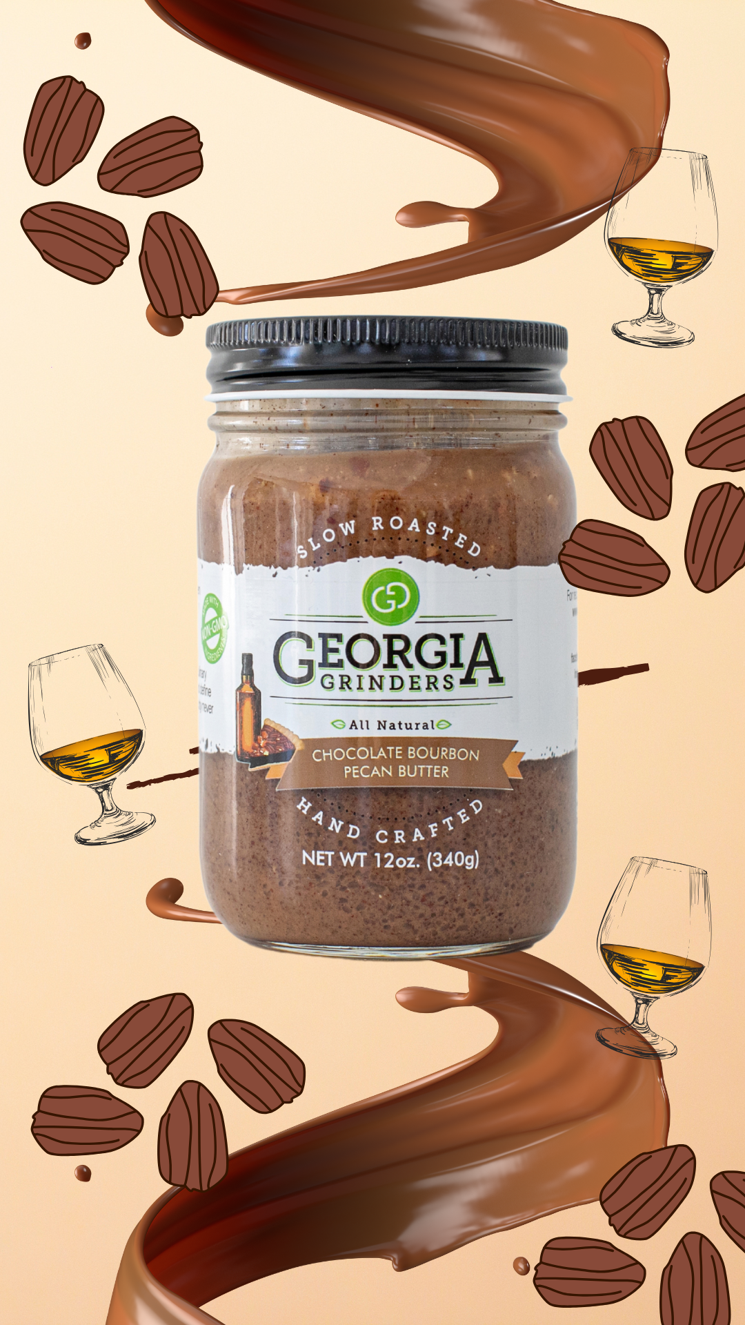 Limited Edition: Chocolate Bourbon Pecan Butter