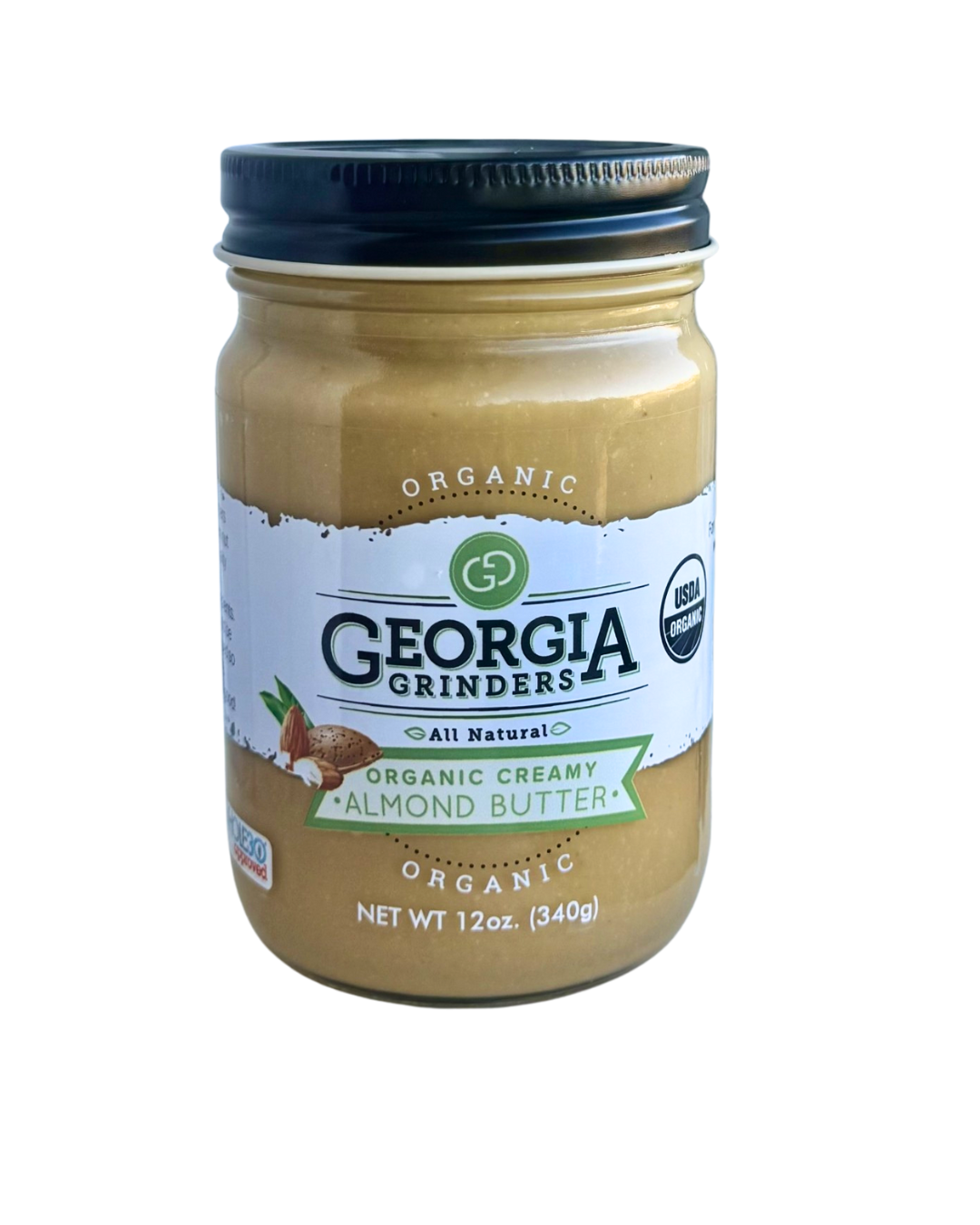 **NEW PRODUCT!!  Organic Almond Butter- Creamy + Blanched**