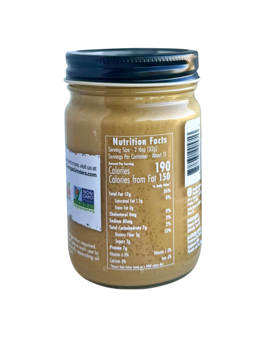 **NEW PRODUCT!!  Organic Almond Butter- Creamy + Blanched**