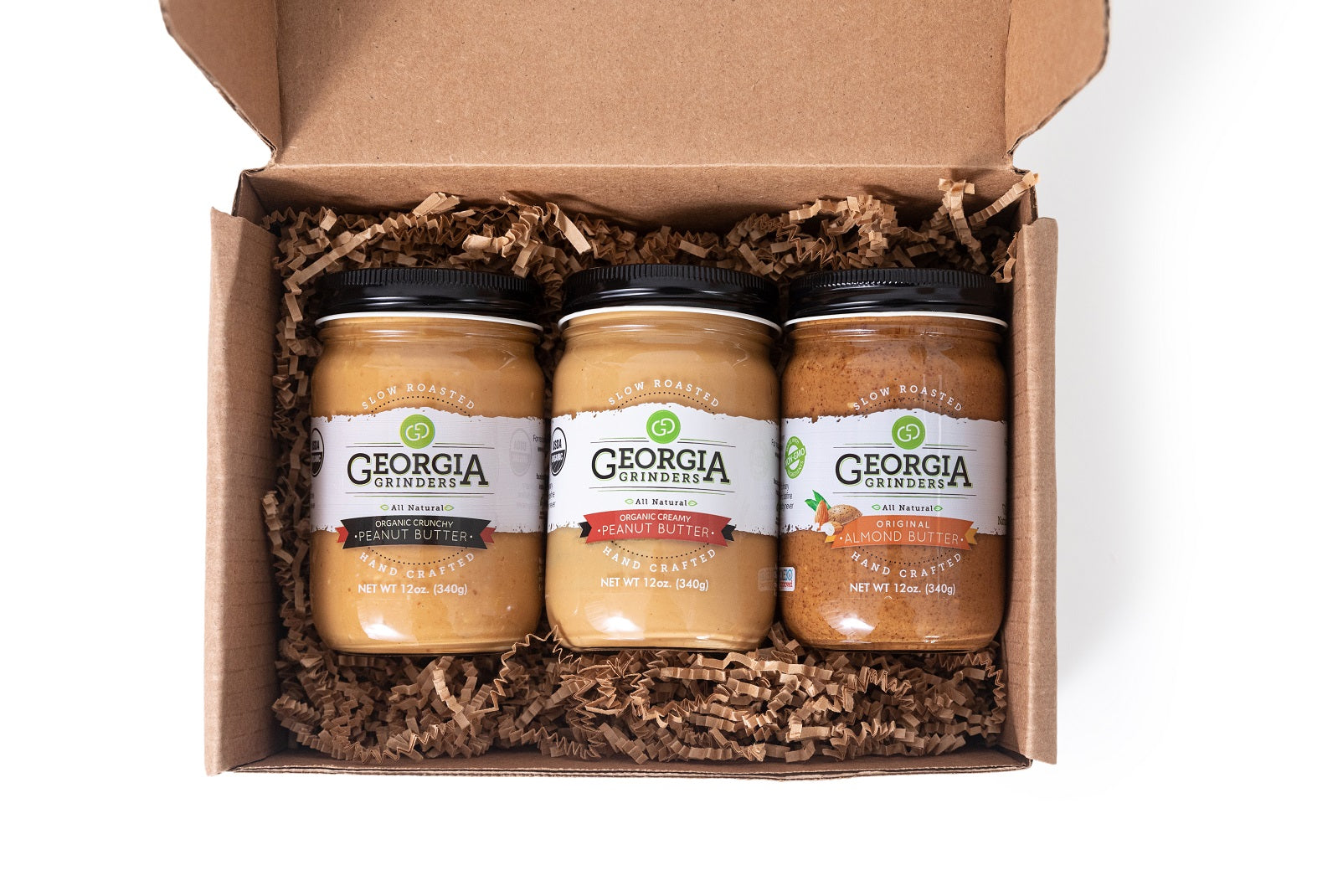 Organic Peanut Butter & Almond Butter: Trio Gift Box